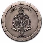Silver Two Ounces 2023 Steampunk - Metal Wolf: Photo Coin, Niue, Silver Two Ounces 2023 Steampunk - Metal Wolf / thumbnail