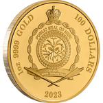 Gold Ounce 2023 Chess King: Photo Coin, Niue, Gold Ounce 2023 Chess King / thumbnail