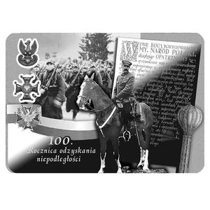 Niue / Silver Two Ounces 2018 Józef Piłsudski - reverse photo