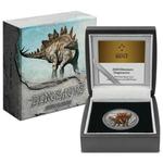 Silver Ounce 2020 Stegosaurus: Photo Coin, Niue, Silver Ounce 2020 Stegosaurus / thumbnail