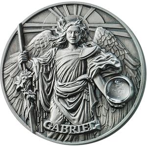 Niue / Silver Two Ounces 2017 Gabriel - reverse photo