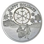 Silver Ounce 2017 Happy Holidays: Photo Coin, Niue, Silver Ounce 2017 Happy Holidays / thumbnail