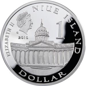 Niue / Silver Ounce 2010 Mikhail Kutuzov - obverse photo