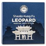 Silver Two Ounces 2023 Shaolin Kung Fu Leopard: Photo Coin, Niue, Silver Two Ounces 2023 Shaolin Kung Fu Leopard / thumbnail