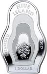 Silver Ounce 2017 Matryoshka: Photo Coin, Niue, Silver Ounce 2017 Matryoshka / thumbnail