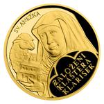 Gold Quarter Ounce 2021 St Anežka - Royal Origin: Photo Coin, Niue, Gold Quarter Ounce 2021 St Anezka - Royal Origin / thumbnail