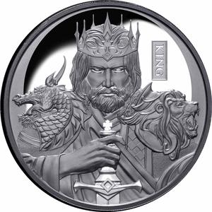 Niue / Silver Ounce 2023 Chess King - reverse photo