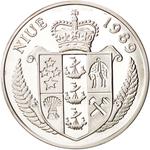 Fifty Dollars 1989 Steffi Graf: Photo Coin, Niue, Fifty Dollars 1989 Steffi Graf / thumbnail