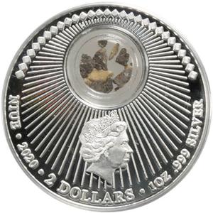Niue / Silver Ounce 2020 Footsteps of Jesus - Jordan River - obverse photo
