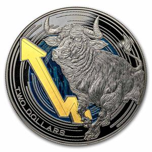 Niue / Silver Ounce 2025 Bull and Bear - reverse photo