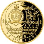 Niue / Gold Ounce 2023 Slovakia Eagle / Proof - obverse photo