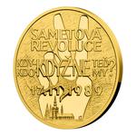 Gold Quarter Ounce 2019 Velvet Revolution: Photo Coin, Niue, Gold Quarter Ounce 2019 Velvet Revolution / thumbnail