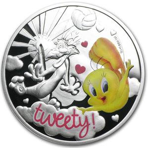 Niue / Silver Half Ounce 2013 Cartoon Characters - Tweety - reverse photo