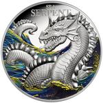Silver Ounce 2024 Mythical Creatures - Sea Serpent: Photo Coin, Niue, Silver Ounce 2024 Mythical Creatures - Sea Serpent / thumbnail