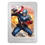 Silver Ounce 2023 Captain America (Card): Photo Coin, Niue, Silver Ounce 2023 Captain America (Card) / thumbnail