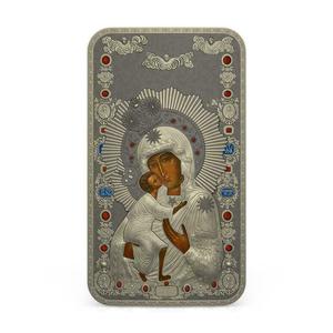 Niue / Silver Ounce 2013 Feodorovskaya Mother of God - reverse photo