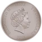 Silver Ounce 2017 Warriors of History - Knights Templar: Photo Coin, Niue, Silver Ounce 2017 Warriors of History - Knights Templar / thumbnail