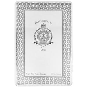 Niue / Silver Two Ounces 2025 Star Signs of the Zodiac - Aries - obverse photo
