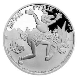 Niue / One Dollar Silver 2019 Pouch the Beetle - reverse photo