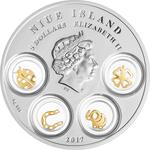 Five Dollars Silver 2017 Good Luck Charms: Photo Coin, Niue, Five Dollars Silver 2017 Good Luck Charms / thumbnail