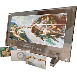 Niue / Silver Kilo 2013 The Creation of Adam - reverse photo