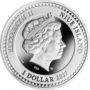 Niue / One Dollar Silver 2017 Kindness - obverse photo