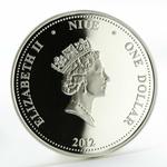 Silver Ounce 2012 Alexander Nevsky: Photo Coin, Niue, Silver Ounce 2012 Alexander Nevsky / thumbnail