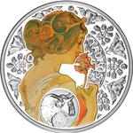 Silver Ounce 2011 Mucha - Taurus: Photo Coin, Niue, Silver Ounce 2011 Mucha - Taurus / thumbnail