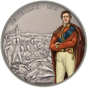 Niue / Silver Ounce 2017 Battle of Waterloo - obverse photo
