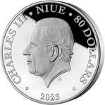 Niue / Silver Kilo 2023 Alice's Tea Party - obverse photo