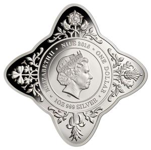 Niue / Silver Ounce 2018 Royal Wedding - reverse photo