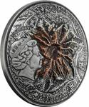 Silver Two Ounces 2015 Vesuvius Volcano: Photo Coin, Niue, Silver Two Ounces 2015 Vesuvius Volcano / thumbnail