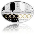 Niue / Silver Ounce 2015 Millionth Ford / Coloured Proof - reverse photo