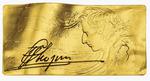 Niue / Silver Four Ounces 2015 Frederic Chopin / Gilded Proof - reverse photo