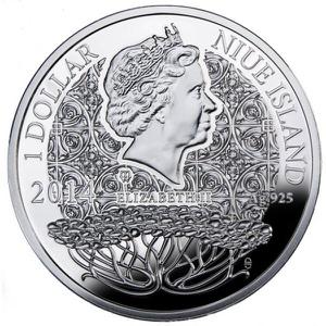 Niue / One Dollar Silver 2013 Magic Stones - December - obverse photo