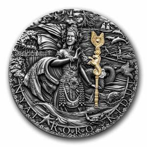 Niue / Silver Two Ounces 2020 Goddesses - Nyai Roro Kidul - reverse photo