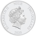 Silver Ounce 2020 Justice League - Batman: Photo Coin, Niue, Silver Ounce 2020 Batman - Justice League / thumbnail