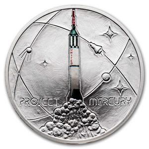 Niue / Silver Ounce 2024 Project Mercury - reverse photo