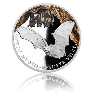 Niue / Silver Half Ounce 2016 Greater Mouse-eared Bat - reverse photo