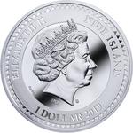 Niue / One Dollar Silver 2019 Gustav Klimt - Death and Life - obverse photo