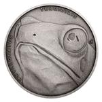 Silver Ounce 2019 Animal Champions - Golden Poison Frog: Photo Coin, Niue, Silver Ounce 2019 Animal Champions - Golden Poison Frog / thumbnail