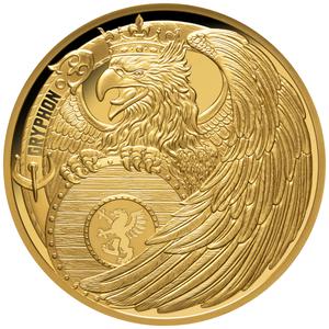 Niue / Gold Ounce 2024 Mythical Creatures - Gryphon - reverse photo