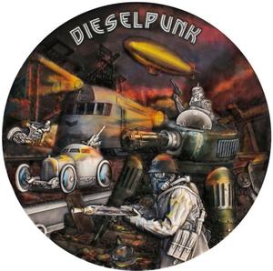 Niue / Silver Two Ounces 2023 The Punk Universe - Dieselpunk - reverse photo