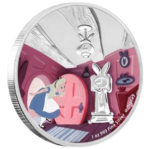 Niue / Silver Ounce 2018 Alice in Wonderland - reverse photo