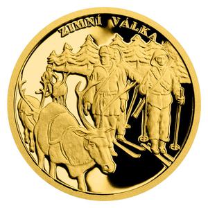 Niue / Gold Tenth-Ounce 2021 Winter War - reverse photo