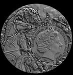 Silver Two Ounces 2018 Apocalypse - White Horse: Photo Coin, Niue, Silver Two Ounces 2018 White Horse / thumbnail