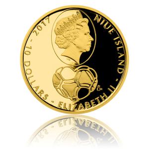 Niue / Gold Quarter Ounce 2017 Pavel Nedvěd - obverse photo