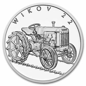 Niue / Silver Ounce 2025 On Wheels - Tractor Wikov 22 - reverse photo