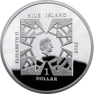 Niue / Silver Ounce 2010 Sitting Bull - obverse photo