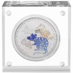 Silver Ounce 2020 Year of the Rat, Coloured: Photo Coin, Niue, Silver Ounce 2020 Year of the Rat, Coloured / thumbnail